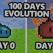 100 DAYS IN A SLIME SIMULATION WITH ARTIFICIAL INTELLIGENCE