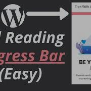 How To Add Reading Progress Bar Page Scroll Progress Bar WordPress Progress Bar