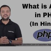 What Is Array In PHP How To Create An Array In PHP With Example Video In Hindi LearnVern