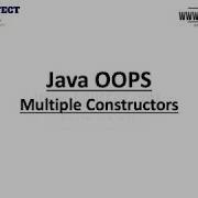 Perfect Java Multiple Constructors