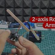 DIY 2 Axis Robotic Arm With Arduino Uno Servo Motors Step By Step Build Tutorial