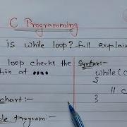 While Loop In C Programming Learn Coding