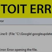 Autoit Error C Google Googleupdate A3x Windows 10 Tutorial