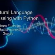 Introduction To Natural Language Processing With Python Barbara Fusinska