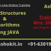 Data Structures Algorithms Using Java Session 02 Ashok IT