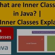 What Are Inner Classes In Java Java Inner Classes Explained Java Tutorial