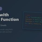 PHP Email Tutorial Sending Emails With The Mail Function For Beginners