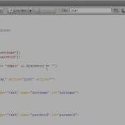 How To Make A Login Form Using Dreamweaver And PHP Coding Part 1