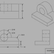 Solidworks Exercise No 4 Free Solidworks Tutorial For Beginner