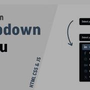How To Custom Dropdown Select Menu Using HTML CSS JavaScript Beginner Tutorial