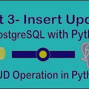 CRUD Operations Using Python PostgreSQL Step By Step Tutorial