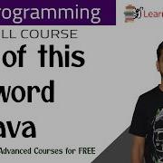 Use Of This Keyword In Java Lesson 44 Java Programming Learning Monkey