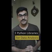 3 Python Libraries For Data Analysis Shorts