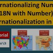Internationalizing Number I18N With Number Internationalization In Java