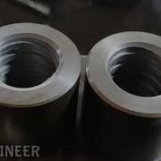Making Nut Cutting Square Thread