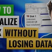 How To Initialize Disk Without Losing Data MBR Or GPT
