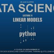 Linear Modeling Using Statsmodels Video Lecture 11