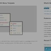 CSS3 Menu Supports All Modern Devices