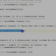 Java Two Dimensional Array Iteration Patterns