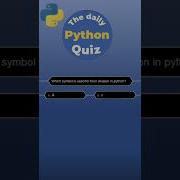 The Daily Python Quiz Floor Division Python Python Quiz Programming Pythonquiz