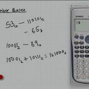 Using The Calculator To Convert Number Bases