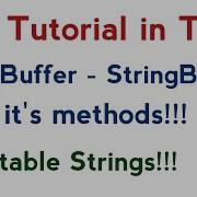 59 StringBuffer And StringBuilder In Java In Tamil Mutable String Java In Tamil Conquer Victory