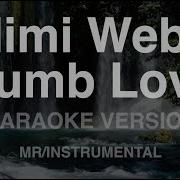 Mimi Webb Dumb Love MR Instrumental Karaoke Version
