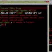 HOW TO READ SERIAL DATA IN PYTHON USING XCTU OR TO ARDUINO