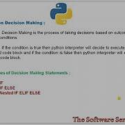 39 Python Decision Making Statements In Telugu