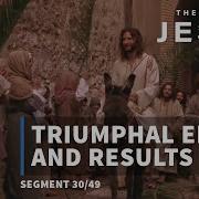 Jesus Rides A Donkey On Palm Sunday The Life Of Jesus 30