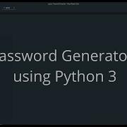 Password Generator With Python Part 2 2