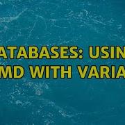 Databases Using SQLCMD With Variables