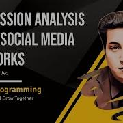 Depression Analysis Using Social Media Networks System Demo Video Deep Learning Python