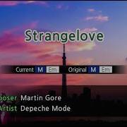 Strange Love Depeche Mode Karaoke Version