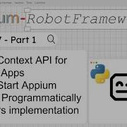 7 1 Appium Context API For Hybrid Apps Start Appium Server Programmatically And OOPs