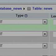2a Creating A Table In Phpmyadmin