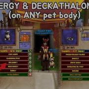 How To Get Perfect Energy Deckathalon Pets On Any Pet Body In Wizard101