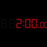 2 Minute Digital Timer With Sound