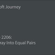 LeetCode 2206 Divide Array Into Equal Pairs A Microsoft Journey