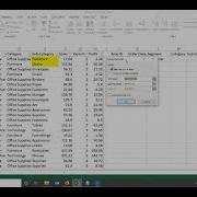 Working With Advanced Data Filter