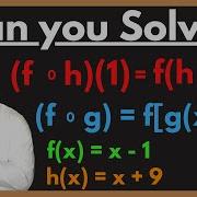 Solving Composite Functions With Number Values