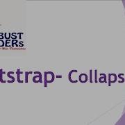 Bootstrap3 Tutorial In Hindi Part 16 Bootstrap Collapse How To Create Collapse Example