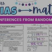 Making Inferences From Random Samples 7th Grade Math Lesson