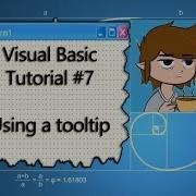 Visual Basic Series Tutorial 7 Tooltips