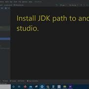 Set JDK Path In Android Studio