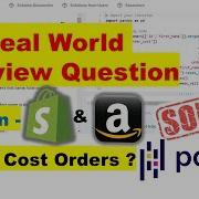 Shopify And Amazon Data Analytics Science Interview Question SOLVED With Python Pandas Medium