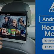13 3 Inch Android 9 0 Headrest Monitor For Car TV Touch Screen 4K 1080P WIFI USB HDMI Video Player