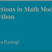 Functions In Math Module In Python Pow Sqrt Ceil Floor Fabs Exp Sin Cos Etc