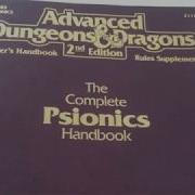 PHB5 The Complete Psionics Handbook For 2nd Ed AD D