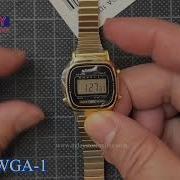 How To Adjust TIME And ALARM This Casio LA 670WGA 1D The Smallest Digital Watch Of Casio